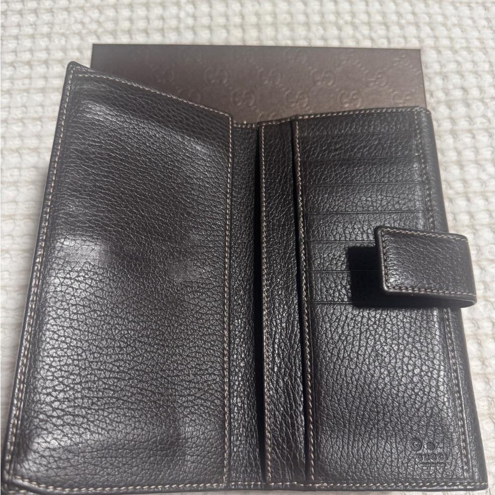 Gucci Black Leather Wallet